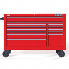 Proto - Tool Roller Cabinets Drawers Range: 11 - 15 Drawers Width Range: 36" - 47.9" - Americas Industrial Supply