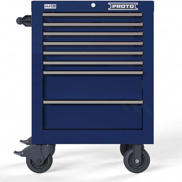 Proto - Tool Roller Cabinets Drawers Range: 5 - 10 Drawers Width Range: 24" - 29.9" - Americas Industrial Supply