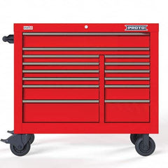 Proto - Tool Roller Cabinets Drawers Range: 11 - 15 Drawers Width Range: 36" - 47.9" - Americas Industrial Supply