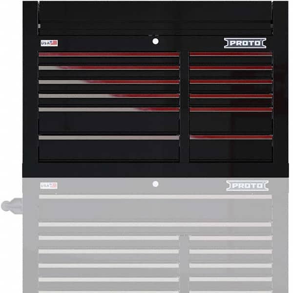 Proto - Tool Boxes, Cases & Chests Type: Top Tool Chest Width Range: 24" - 47.9" - Americas Industrial Supply