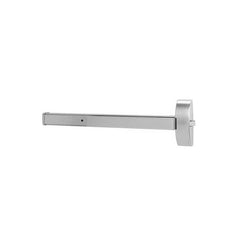 Push Bars; Material: Stainless Steel; Aluminum; Brass; Locking Type: Exit Device Only; Finish/Coating: Aluminum; Maximum Door Width: 36; Minimum Door Width: 36; Fire Rated: No; Grade: 1; Handle Included: No; Series: 9000 Series; Rating: No; Minimum Order