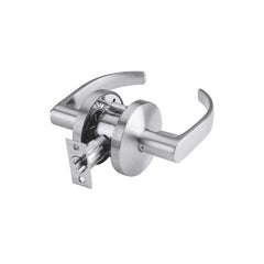 Lever Locksets; Type: Privacy; Key Type: Keyless; Strike Type: ANSI 4-7/8; Finish/Coating: Satin Chrome; Material: Steel; Material: Steel; Door Thickness: 1-3/8 ™1-3/4; Backset: 2.75; Lockset Grade: Grade 2; Cylinder Type: None; Minimum Order Quantity: St