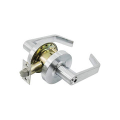 Lever Locksets; Type: Storeroom; Key Type: Keyed Different; Strike Type: ASA Strike; Finish/Coating: Satin Chrome; Material: Steel; Material: Steel; Door Thickness: 1-3/8-2; Backset: 2.75; Lockset Grade: Grade 2; Cylinder Type: Conventional; Minimum Order