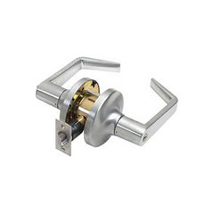 Lever Locksets; Type: Entry; Key Type: Keyed Different; Strike Type: ASA Strike; Finish/Coating: Satin Chrome; Material: Steel; Material: Steel; Door Thickness: 1-3/8-2; Backset: 2.375; Lockset Grade: Grade 1; Cylinder Type: Conventional; Minimum Order Qu