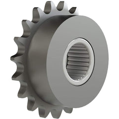 Chain Idler Sprockets; Bore Diameter: 1.5000; Hub Diameter: 3.0313; Pitch: 1 in; Compatible Shaft Diameter: 1.5 in; Number Of Strands: 1; Bearing Type: Needle; Material: Steel; Number of Teeth: 13; Minimum Order Quantity: Steel; Shaft Diameter (Inch): 1.5