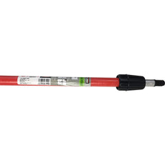 Paint Roller Extension Poles; Minimum Length (Feet): 48 in; Connection Type: Threaded; Maximum Length (Feet): 96.00; Lock Type: Twist; Material: Aluminum; Fiberglass; Minimum Length: 48 in; Telescoping: Yes; Material: Aluminum; Fiberglass