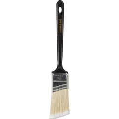 Paint Brush: Polyester, Synthetic Bristle 7″ Sash, Plastic Handle, for Latex Flat & Water