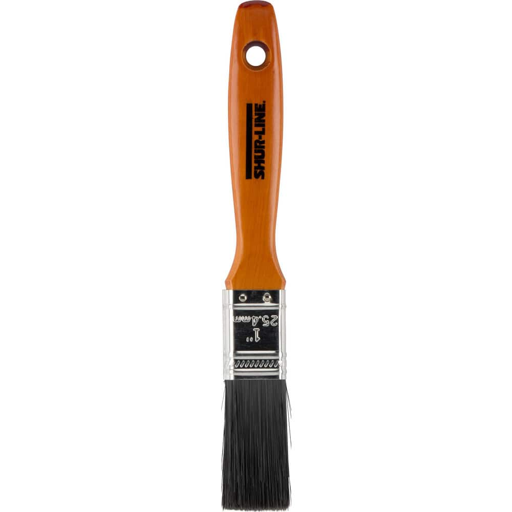 Paint Brush: Polyester, Synthetic Bristle 5″ , Wood Handle, for Latex Flat & Water