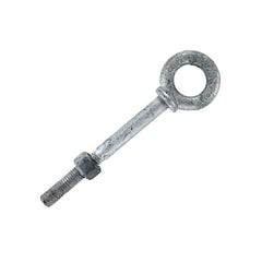 Fixed Lifting Eye Bolt: With Shoulder, 1,200 lb Capacity, 5/16 ™ Thread, Steel Partially Threaded, 4-1/4″ Shank, 2-1/2″ Thread Length