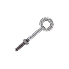 Fixed Lifting Eye Bolt: Without Shoulder, 1,000 lb Capacity, 1/2 ™ Thread, Grade 316 Stainless Steel Fully Threaded, 6″ Shank, 4″ Thread Length