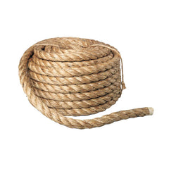 Rope; Rope Construction: Twisted; Material: Abaca; Work Load Limit: 3960 lb; Rope Diameter (Fractional Inch): 5/8; Color: Yellow; Length Ft.: 50