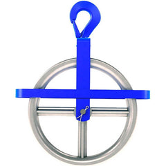 Hoist Accessories; Type: Swivel Hook Gin Wheel; Accessory Type: Swivel Hook Gin Wheel; Overall Capacity: 200.000; For Use With: Scaffolding