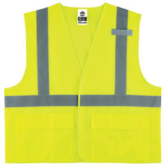 8220HL 4/5 XL Lime Standard Mesh Vest Type R Class 2 - Americas Industrial Supply