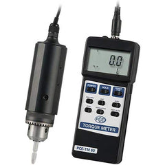 Digital Tension & Compression Force Gages; Capacity (gf): 147.100; Capacity (kgf): 147.100; Resolution (N): 0.100; Resolution (gf): 0.100; Accuracy (%): 1.5%; Feeler Length (mm): 40 mm; Feeler Length (Decimal Inch): 40 mm; Tip Type: Chisel; Housing Materi