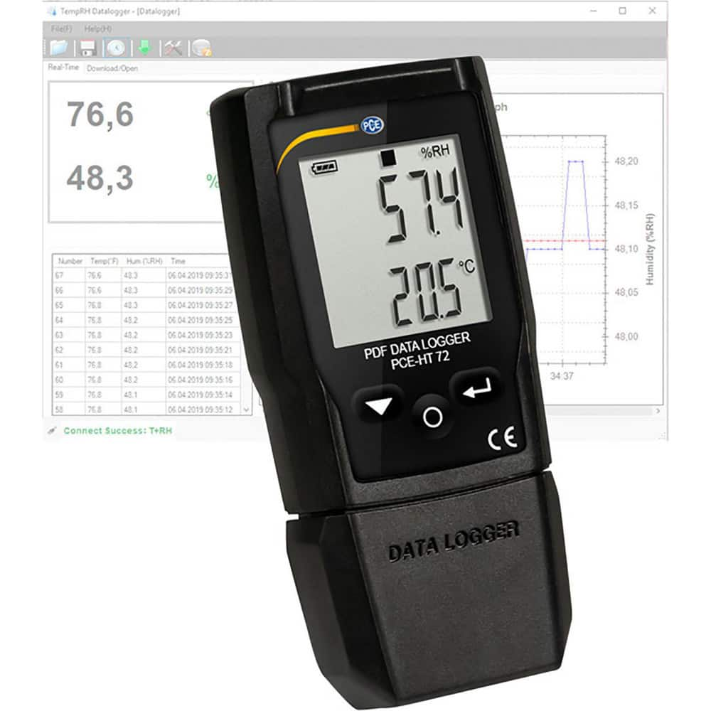 Thermometer/Hygrometers & Barometers; Probe Type: Build-in; Accuracy Degree (C): 0 ™C/32 ™F;  ™1 ™C/1.8 ™F; Accuracy Degree (F): 0 ™C/32 ™F;  ™1 ™C/1.8 ™F; Type: Thermo-Hygrometer; Temperature/Humidity Recorder; Hygrometer; Accuracy: 0 ™C/32 ™F;  ™1 ™C/1.