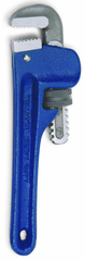 2-9/16" Pipe Capacity - 14" OAL - Cast Iron Heavy Duty Pipe Wrench - Americas Industrial Supply