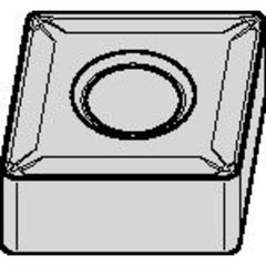 CNMG 431 Double-sided|G TN10U, 1/64″ Corner Radius, 3/16″ Thick, 1/2″ Inscribed Circle, AlTiN, Turning Indexable Insert - Americas Industrial Supply