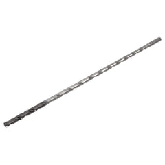 Extra Length Drill Bit:  135 &deg,  Solid Carbide Spiral Flute,  Straight Shank,  Series SCD