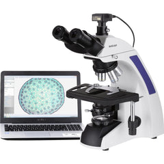 Microscopes; Microscope Type: Compound; Eyepiece Type: Trinocular; Image Direction: Upright; Eyepiece Magnification: 10x; Maximum Magnification: 40x