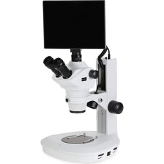 Microscopes; Microscope Type: Stereo; Eyepiece Type: Trinocular; Image Direction: Upright; Eyepiece Magnification: 10x; Maximum Magnification: 8x
