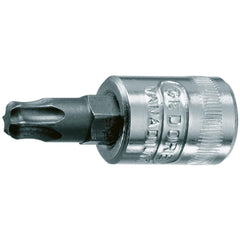 Hand Hex & Torx Bit Sockets; Socket Type: Torx Bit Socket; Bit Length: 14.5 mm; Insulated: No; Tether Style: Not Tether Capable; Material: 31CrV3 Chrome Vanadium Steel; Finish: Chrome-Plated; Standards: DIN 3120 - C 6.3; ISO 1174; Non-sparking: No; Overal