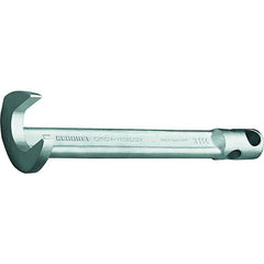 Crowfoot Wrenches; Style: Flare Nut; System of Measurement: Metric; Drive Size (Inch): 36 mm; Size (mm): 36 mm; Material: Vanadium Steel; Finish/Coating: Chrome-Plated; Overall Length: 315.00; Overall Length (Inch): 315.00; Head Thickness (Decimal Inch):