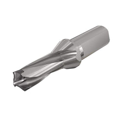 Replaceable Tip Drill: 0.984 to 1.02'' Drill Dia, 1.687″ Max Depth, 1.25'' Flatted Shank Uses H3P Inserts, 5.87″ OAL, Through Coolant