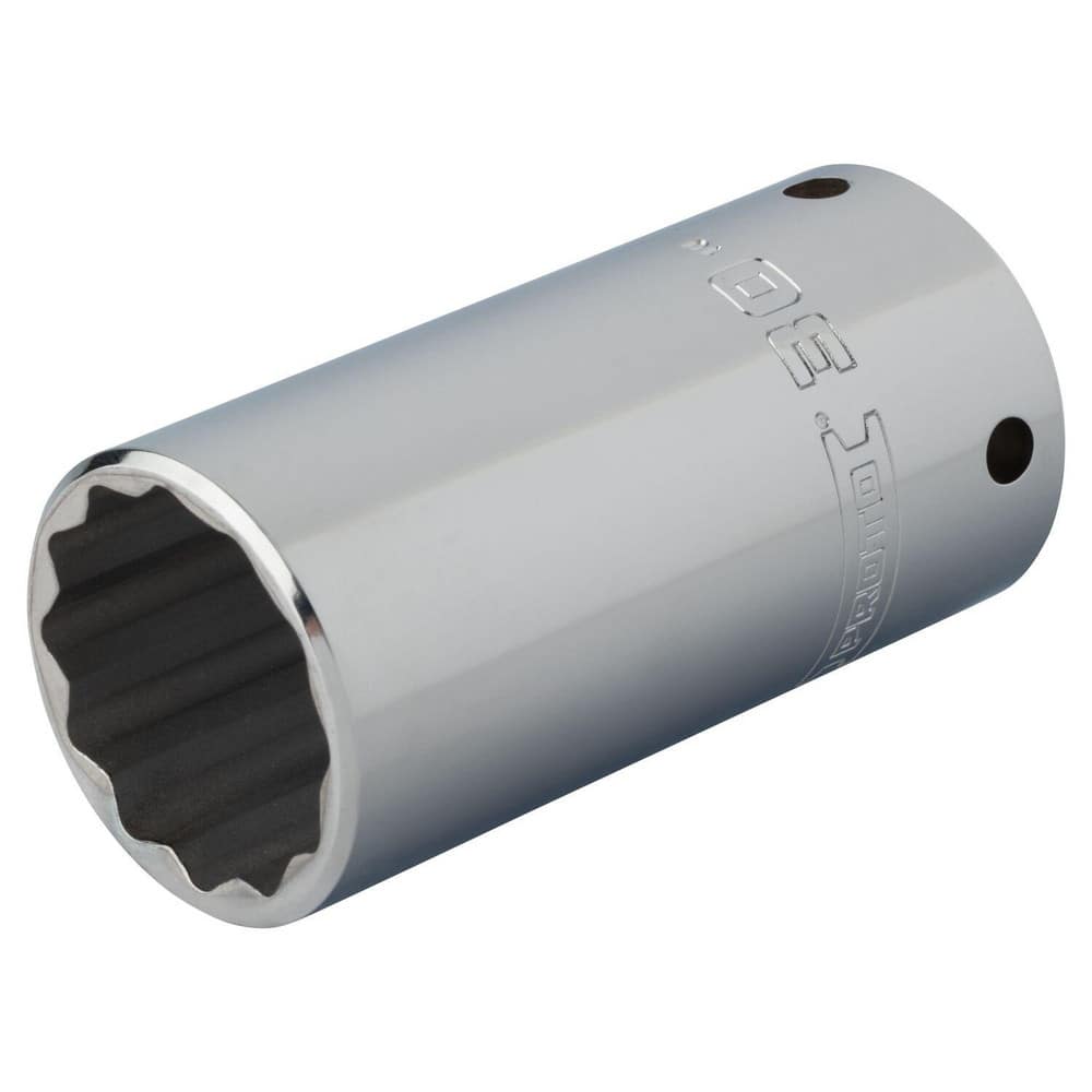 Hand Sockets; Socket Type: Deep Socket; Drive Style: Hex; Material: Steel; Insulated: No; Tether Style: Tether Ready; Standards: ASME B107.110-2012; Number Of Points: 12; Overall Length: 3.25