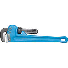 American Pattern Pipe Wrench: 10″ OAL, Heat Treated Steel 1-1/2″ Max Pipe Capacity