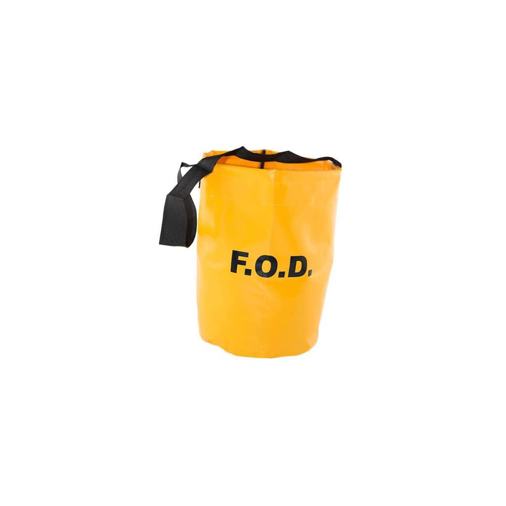 Tool Bags & Tool Totes; Closure Type: No Closure; Material: Vinyl; Overall Width: 12; Overall Depth: 12 in; Overall Height: 15 in; Color: Yellow; Number Of Pockets: 1.000