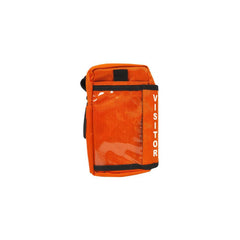 Tool Bags & Tool Totes; Closure Type: Hook & Loop; Zipper; Material: Vinyl; Overall Width: 4; Overall Depth: 2 in; Overall Height: 7.5 in; Color: Orange; Number Of Pockets: 3.000