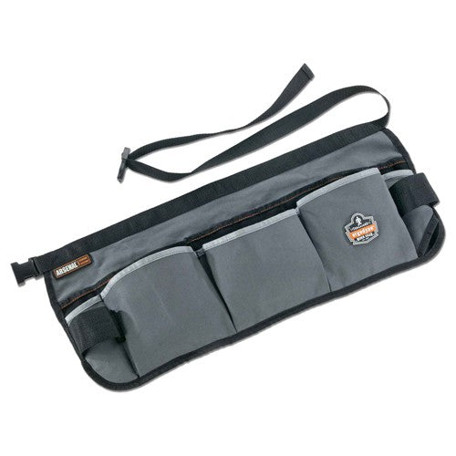 5706 Gray 13-Pocket Waist Apron - Americas Industrial Supply