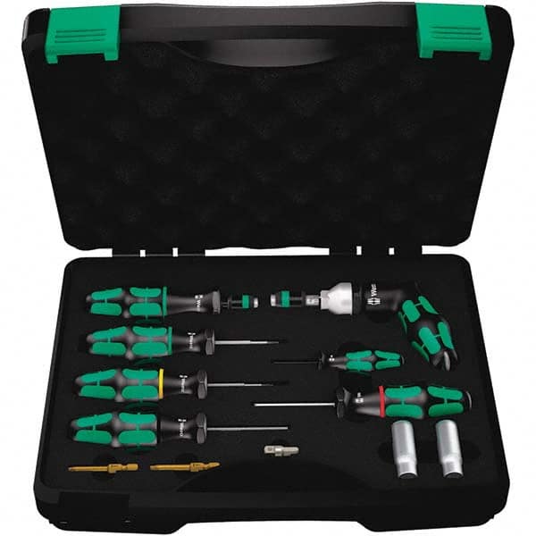 Wera - Torque Limiting Screwdrivers Type: Adjustable Torque Kit Minimum Torque (Nm): 0.25 - Americas Industrial Supply