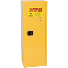 Eagle - Safety Cabinets Hazardous Chemical Type: Flammable and Combustible Liquids Color: Yellow - Americas Industrial Supply