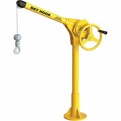 Sky Hook - 500 Lb Steel Lifting Hook Crane - Americas Industrial Supply