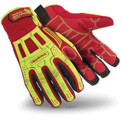 HexArmor - Work & General Purpose Gloves Material Type: Leather or Synthetic Leather Men's Size: Large - Americas Industrial Supply