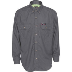 MCR Safety - Shirts Garment Style: Button Down Garment Type: Flame Resistant/Retardant - Americas Industrial Supply