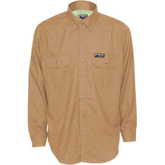 MCR Safety - Shirts Garment Style: Button Down Garment Type: Flame Resistant/Retardant - Americas Industrial Supply