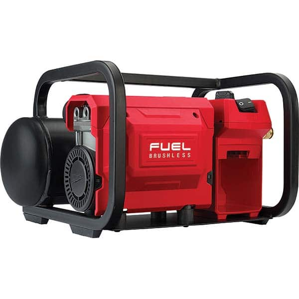 Milwaukee Tool - Portable Electric Air Compressors Horsepower: 0 CFM: 1.2 - Americas Industrial Supply