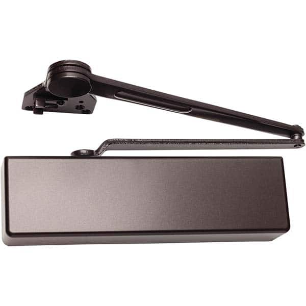 Falcon - Manual Dampers Type: Dead Stop Door Closer Closer Body Length: 13.6 (Decimal Inch) - Americas Industrial Supply