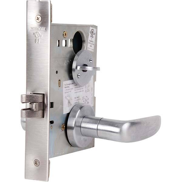 Schlage - Lever Locksets Type: Privacy Door Thickness: 1-3/4 - Americas Industrial Supply