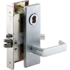 Schlage - Lever Locksets Type: Entry Door Thickness: 1-3/4 - Americas Industrial Supply