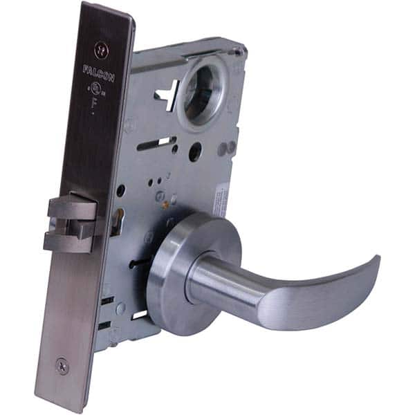Falcon - Lever Locksets Type: Passage Door Thickness: 1-3/4 - Americas Industrial Supply
