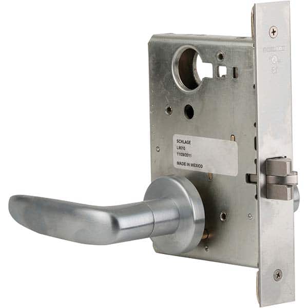 Schlage - Lever Locksets Type: Storeroom Door Thickness: 1-3/4 - Americas Industrial Supply