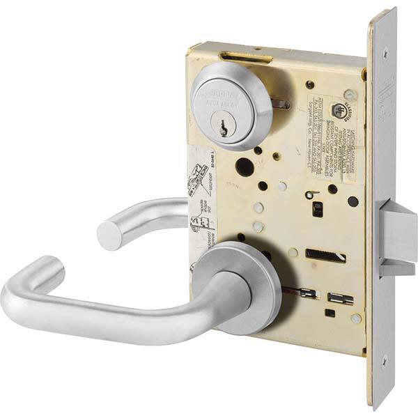 Sargent - Lever Locksets Type: Office Door Thickness: 1-3/4 - Americas Industrial Supply