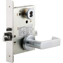 Schlage - Lever Locksets Type: Storeroom Door Thickness: 1-3/4 - Americas Industrial Supply