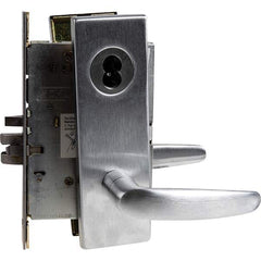 Schlage - Lever Locksets Type: Storeroom Door Thickness: 1-3/4 - Americas Industrial Supply