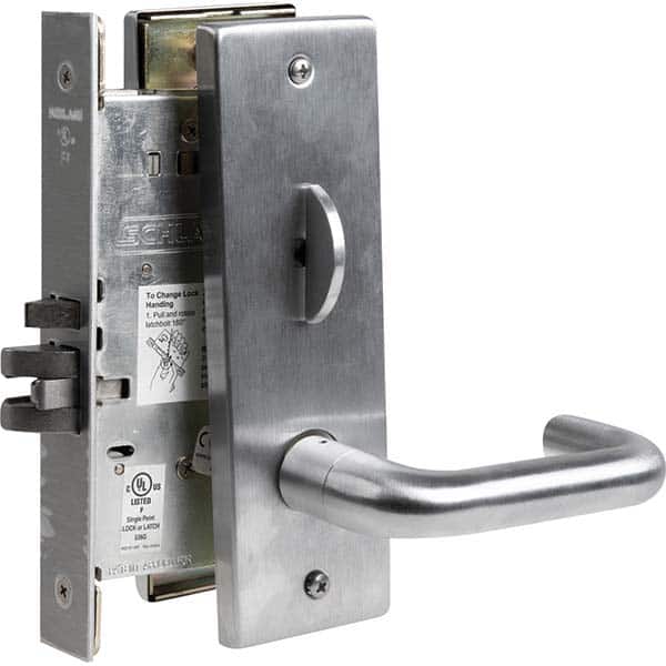 Schlage - Lever Locksets Type: Privacy Door Thickness: 1-3/4 - Americas Industrial Supply