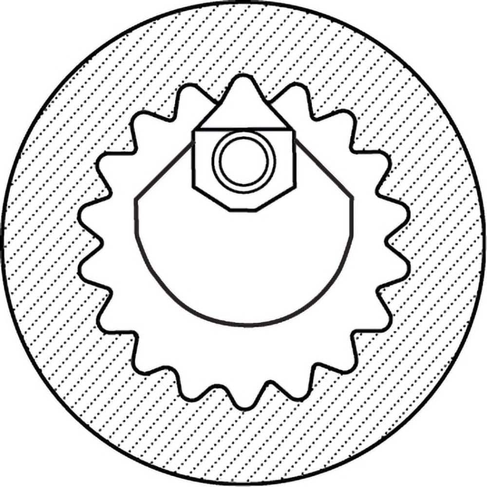 Indexable Broaching Toolholders; Nose Diameter (mm): 6.50; Overal Length (mm): 124.00; Projection Length (mm): 25.00; Shank Diameter (mm): 25.0000; Shank Length (mm): 90.000