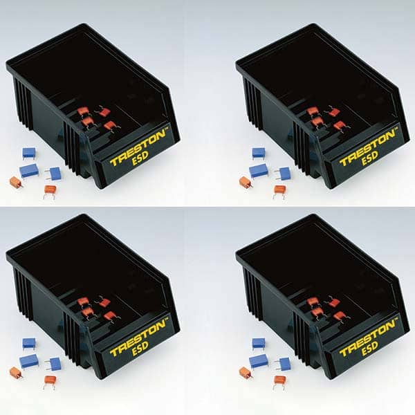 Treston - Bins Bin Style: Hang & Stack Width (Inch): 4.13 - Americas Industrial Supply